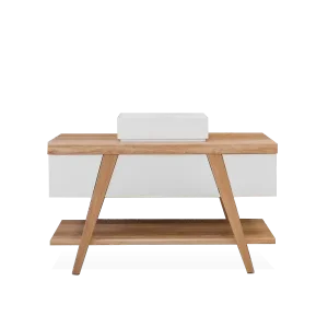 HOME bathroom wooden table