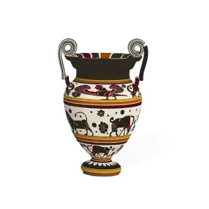 egyptian brown vase